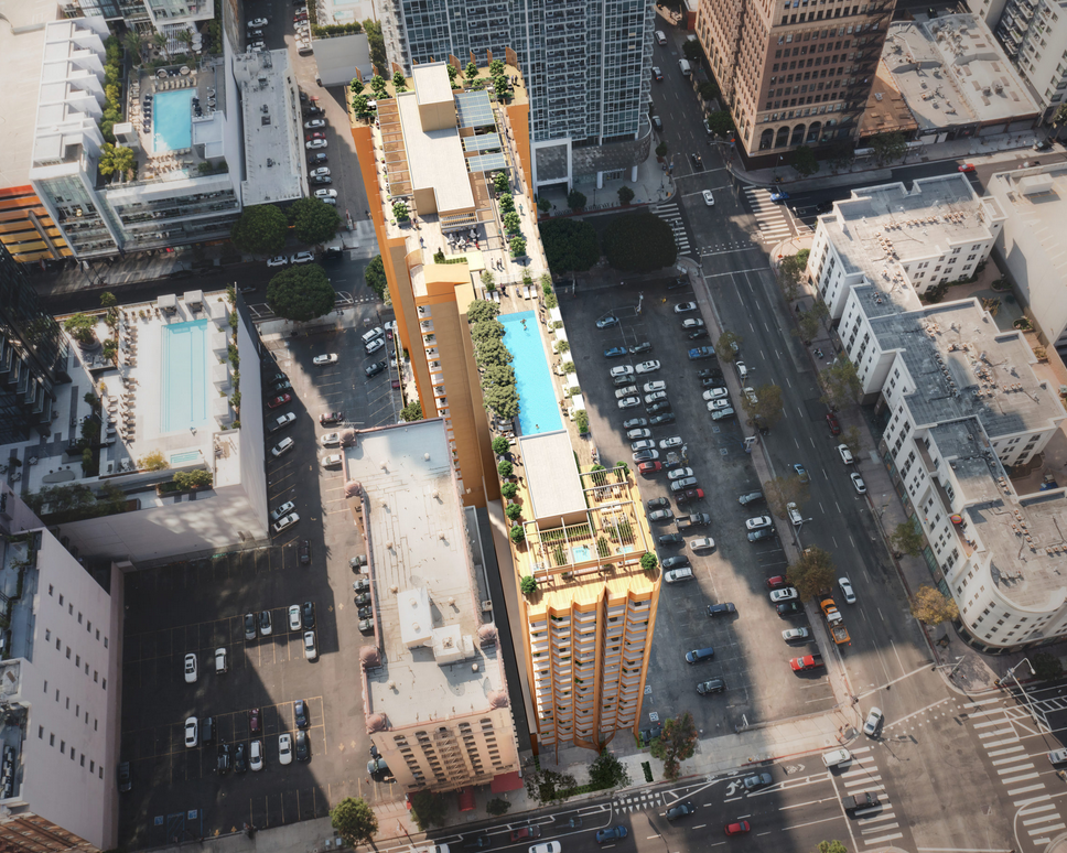 845 S Olive Apartments — Residential Tower