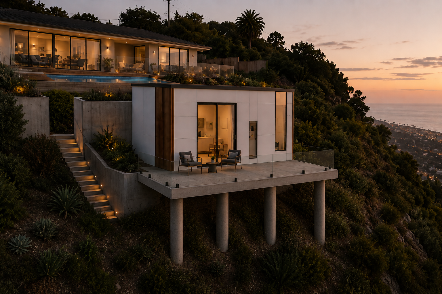 Los Angeles Hillside ADU — Hillside ADU