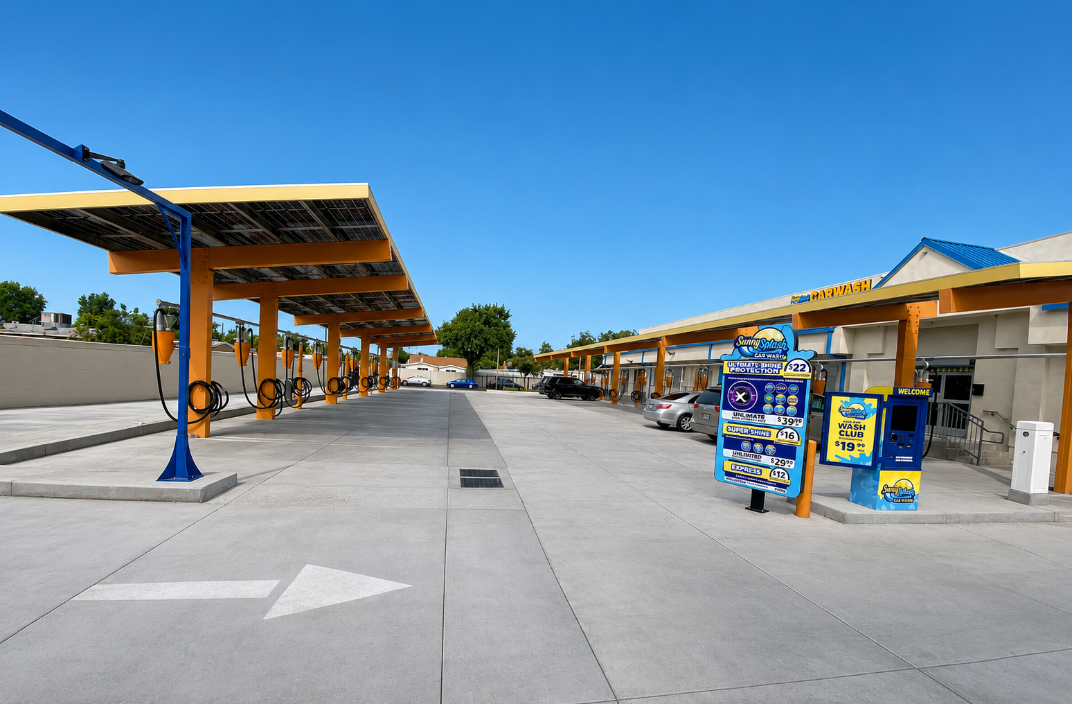 Panorama Car Wash — Site Development