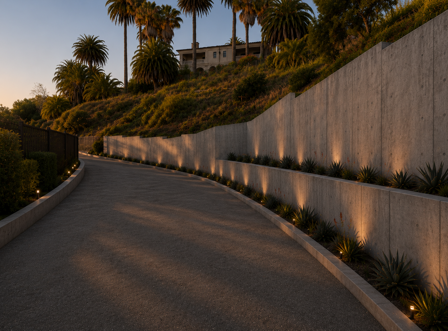 Laurel Residence Retaining Walls — Retaining Walls